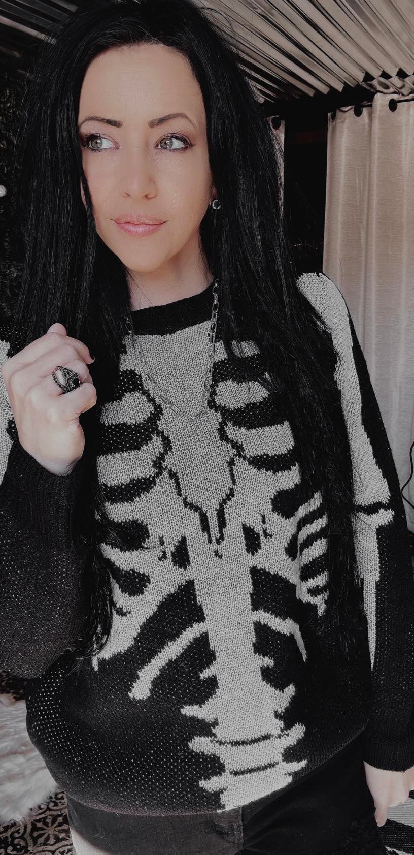 ribcage-front-and-back-knit-sweater-bad-ghoul-clothing-co